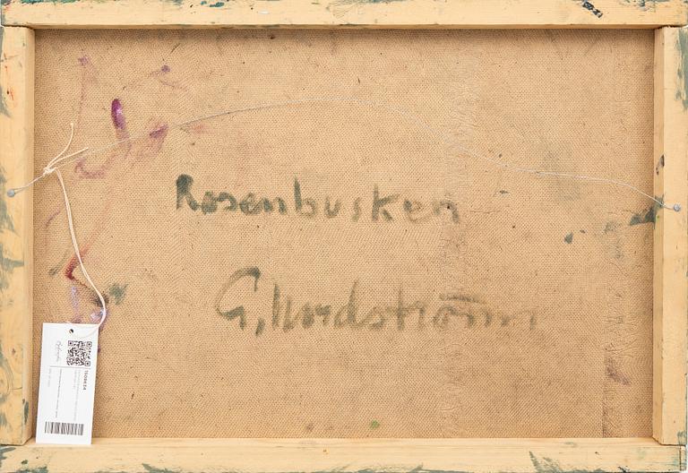 Gerhard Nordström, olja på pannå signerad.