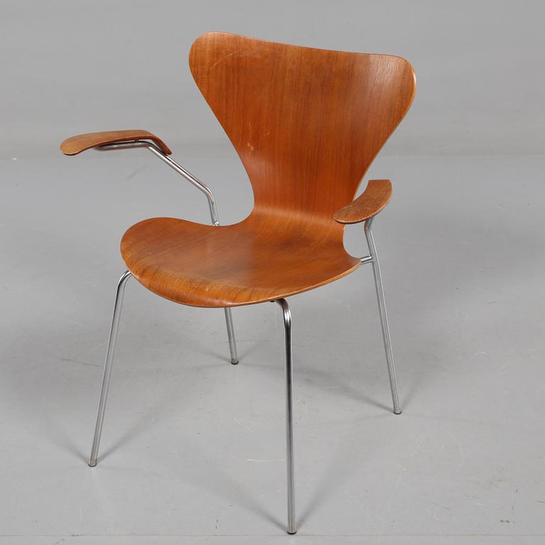KARMSTOL, "Sjuan", Arne Jacobsen, Fritz Hansen, 1967.
