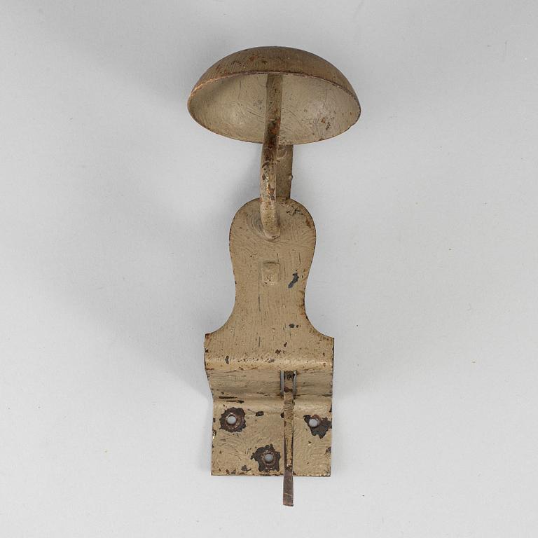 A 19th century iron door bell.