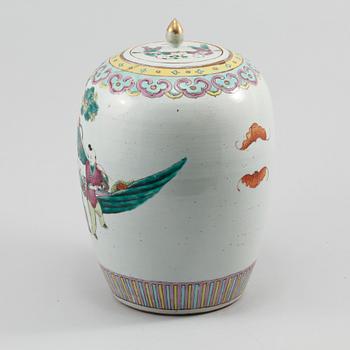 LOCKURNA, porslin, Kina, 1800/1900-tal.