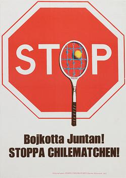 Kjartan Slettemark, 'Stop Bojkotta Juntan! Stoppa Chilematchen!.