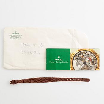 Rolex, Precision, "Star Dial", wristwatch, 15.5 mm.