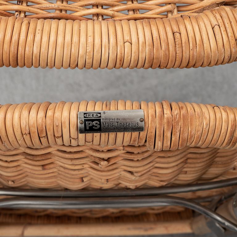 MATS THESELIUS, a rattan easy chair from IKEA PS, 21st Century.