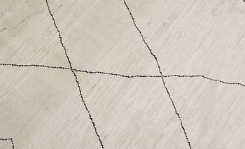 A Moroccan carpet, 293 x 200 cm.