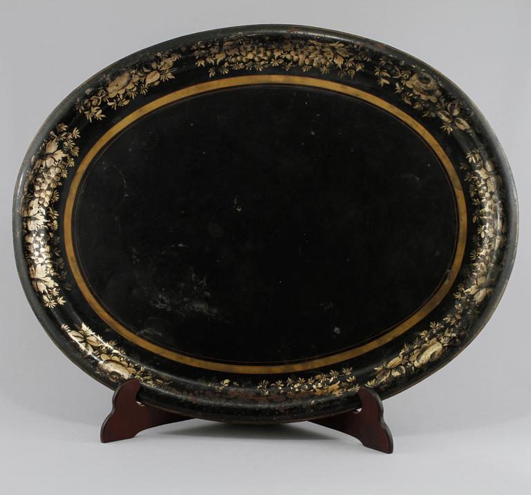 BRICKA, plåt, 1800-tal.