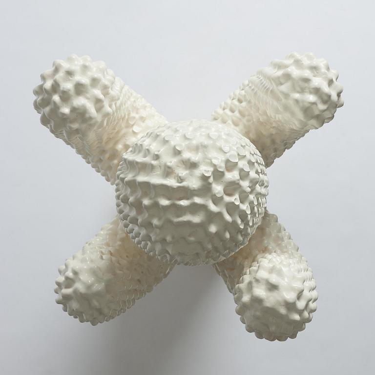 Guido Drocco & Franco Mello, a "Cactus" (Biancocactus) coat hanger/sculpture, ed. 96/250, Gufram, Italy, post 2018.