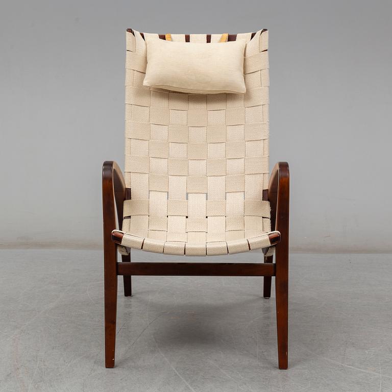 BRUNO MATHSSON, a 'Gräshoppan' easy chair, Mathsson International, 1992.