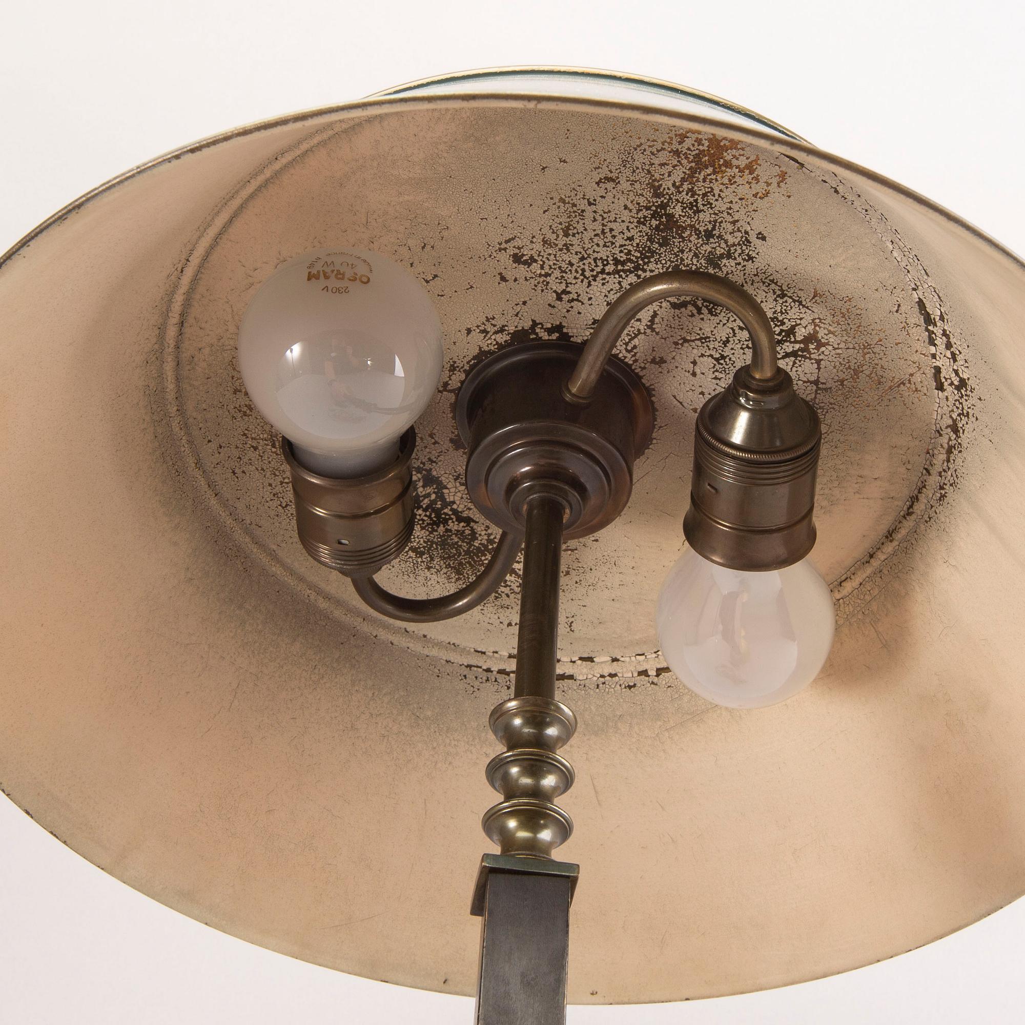 Böhlmark's lamp factory, table lamp, model 6942, Stockholm, ca 1928-30.