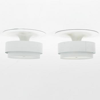 A pair of ceiling lamps by Hans-Agne Jakobsson, Ateljé Lyktan, end of the 20th Century.