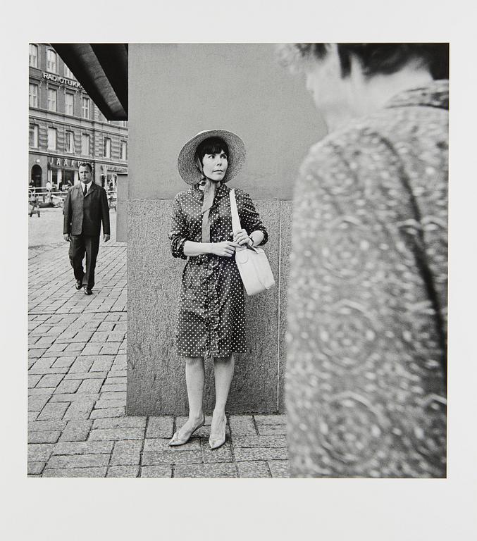 Ismo Hölttö, "Corner of Bulevardi and Erottajankatu, Helsinki, 1966".