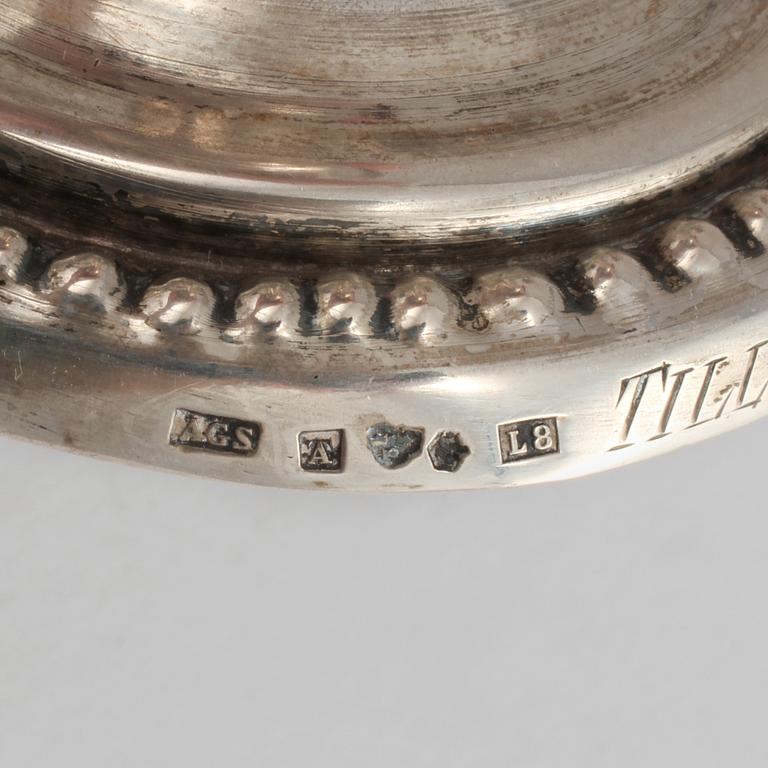 PARTI SILVER, 16 delar, 1900-tal, total vikt 540 gram.