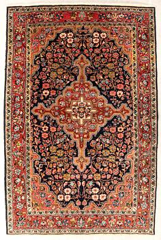 Oriental rug semi-antique approx. 155x103 cm.