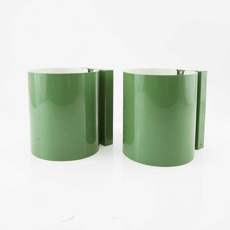 Per Sundstedt wall lamps, 1 pair, Ateljé Lyktan, 1970s.