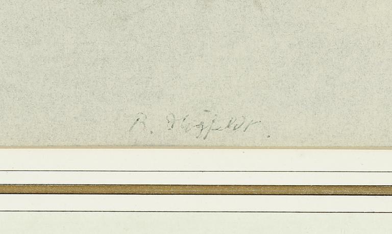 ROBERT HÖGFELDT, blandteknik, sign.