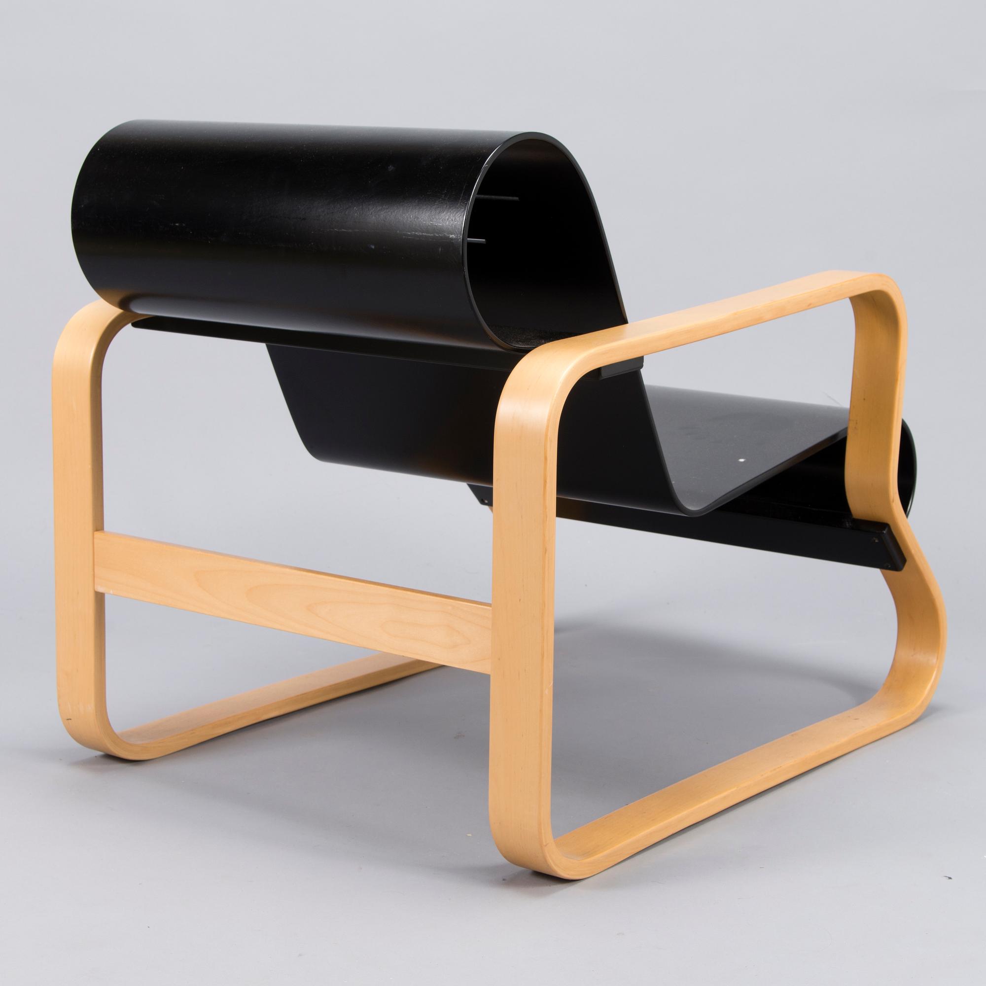 ALVAR AALTO, a late 20th century '41 Paimio' armchair for Artek.