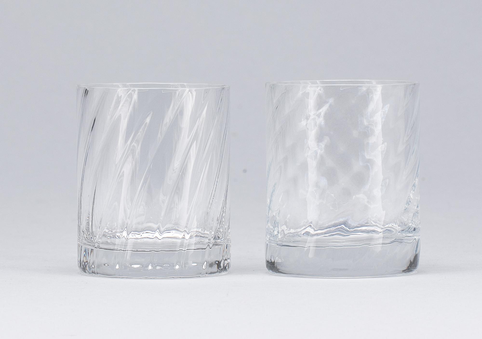 WHISKYGLAS, 11 st, "Helena", Orrefors.