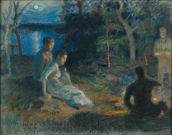 Eero Järnefelt, Sällskapet vid Stranden.