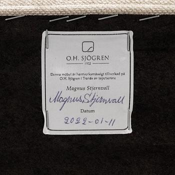 Carl Malmsten, armchair, "Jättepaddan", OH Sjögren, Tranås.