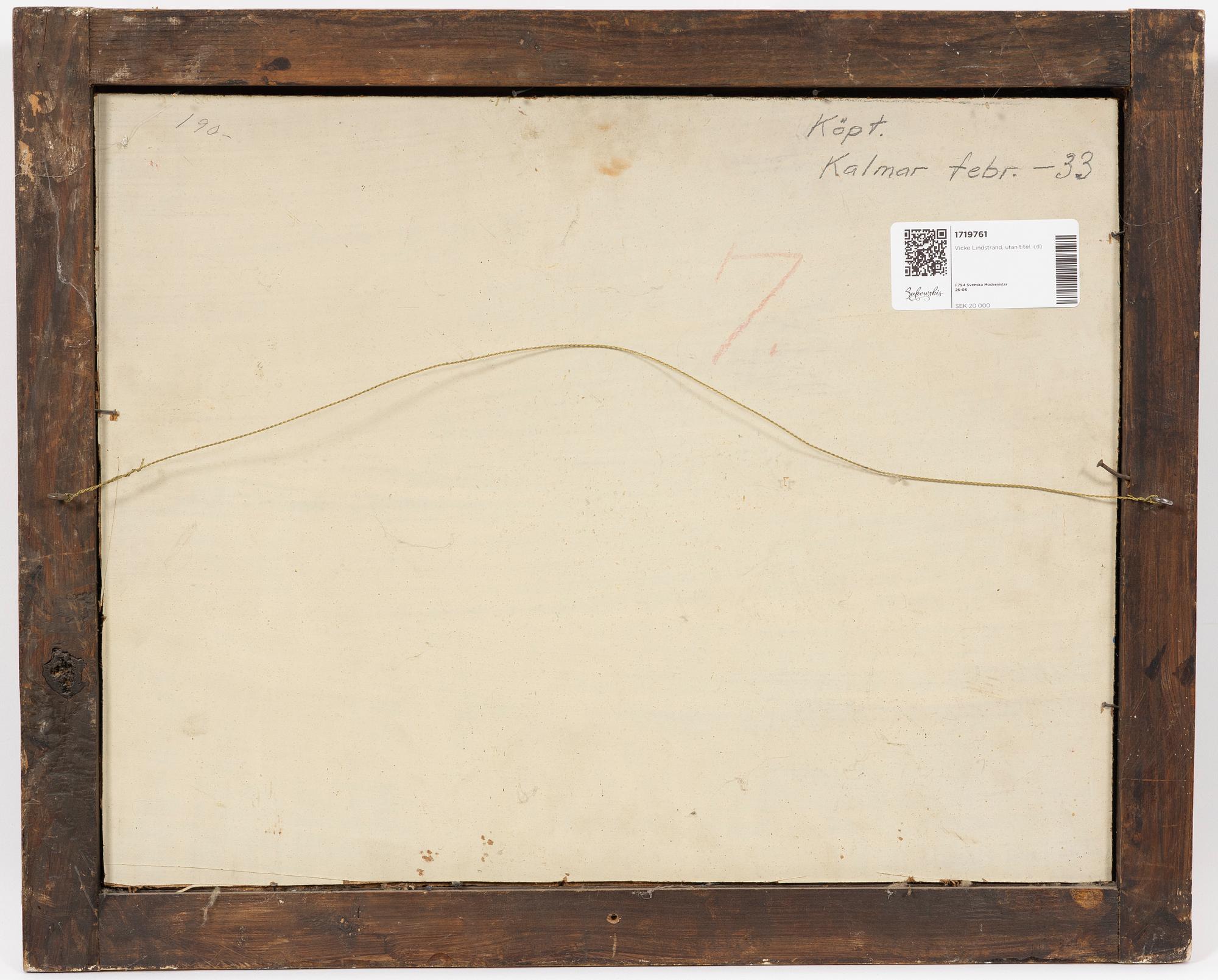 Vicke Lindstrand, untitled.
