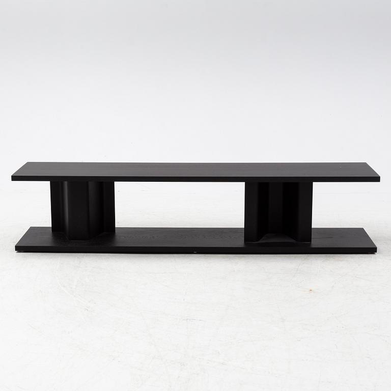 Chris Martin, BIT Side Table, L1740, veneered in Black Stained Oak, Massproductions.