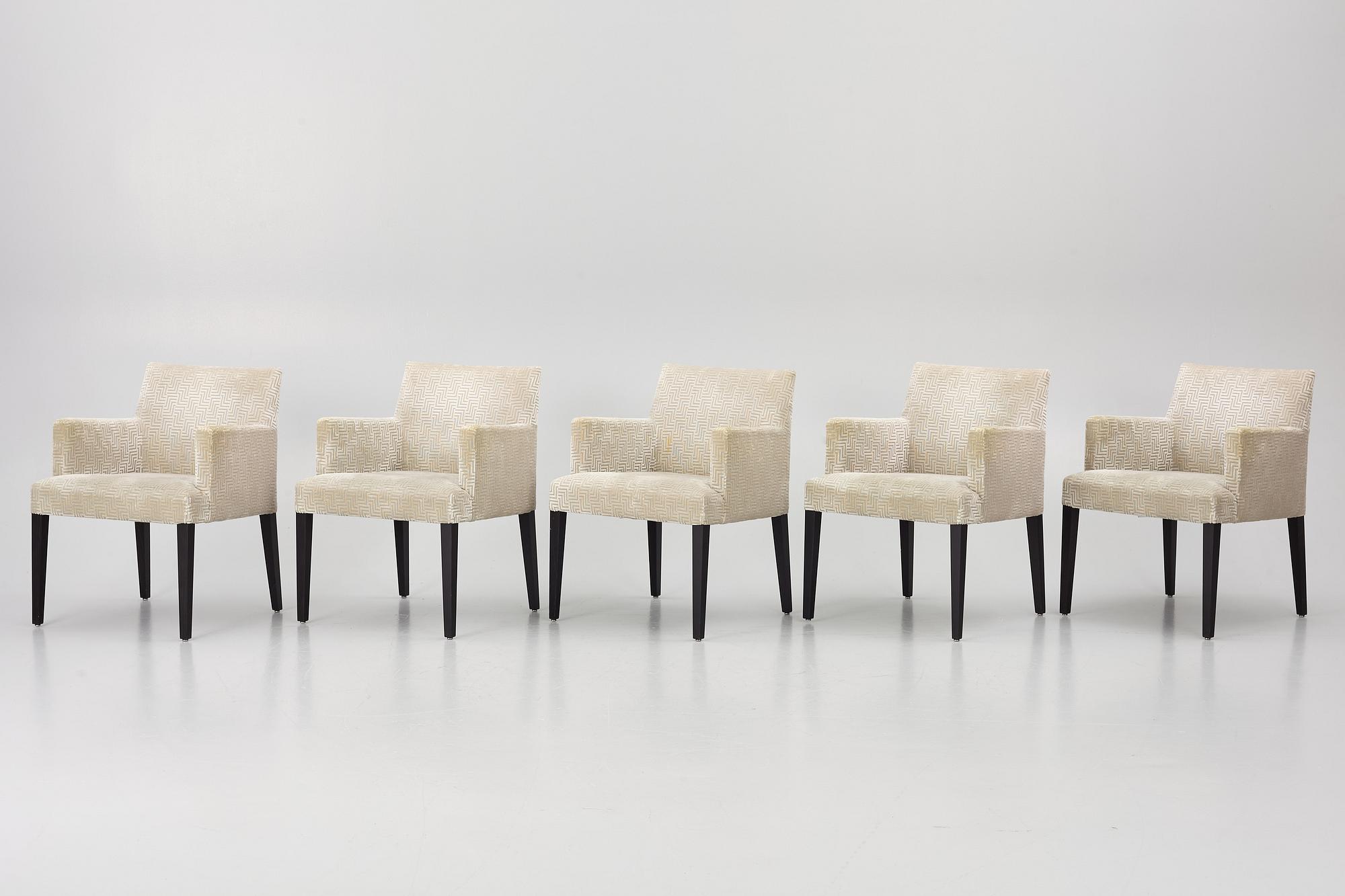 Andreu World, a set of ten contemporary chairs, 'Anna SO1406'.