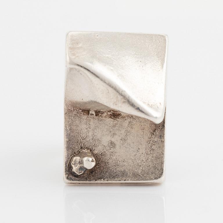Björn Weckström, ring, silver, Lapponia 1970.