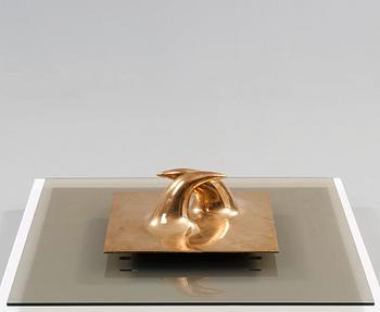 A Björn Weckström bronze sculpture, signed BW 71 1/1.