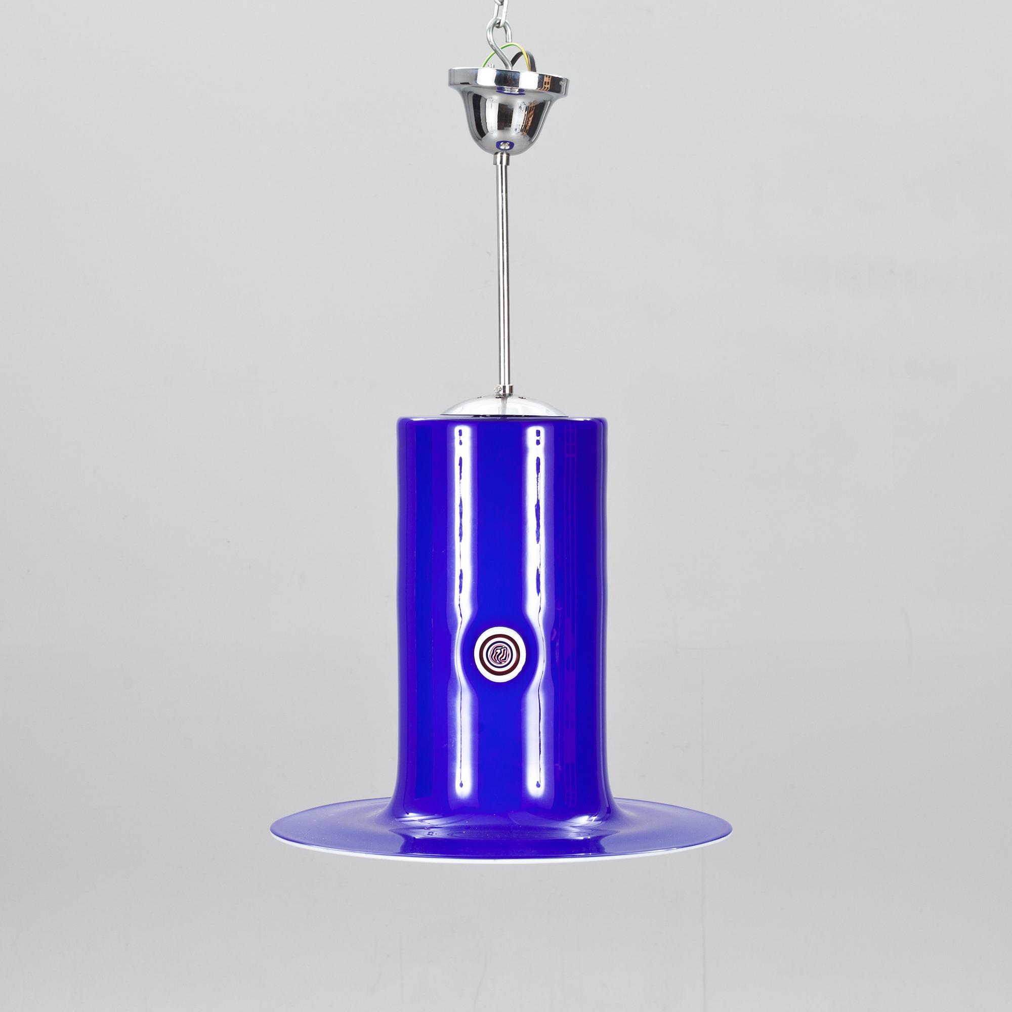 TAKLAMPA. Gino Vistosi, Murano, Italien 1960-tal.