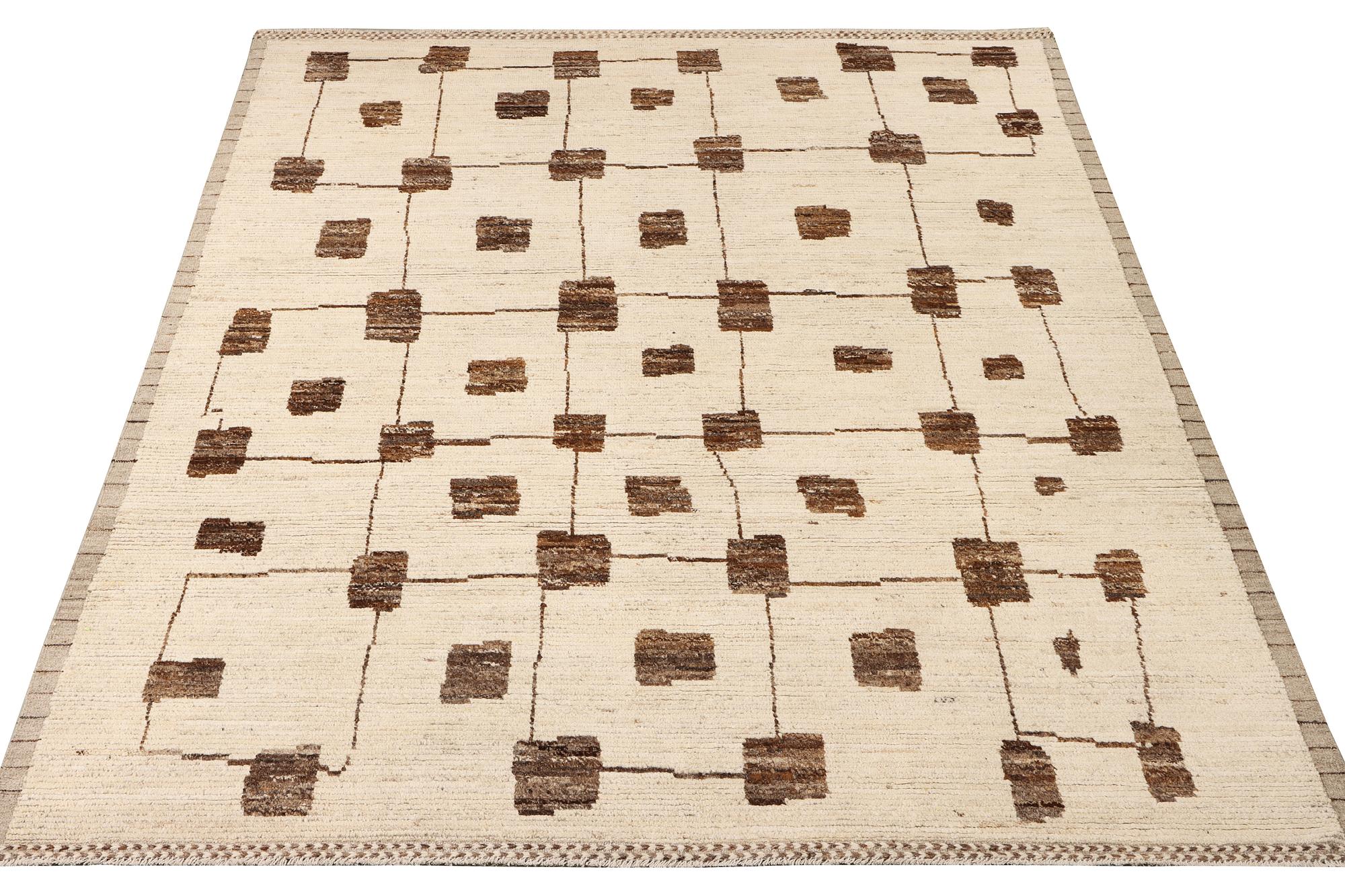 Matta, Marocko, modern design, ca. 280 x 202 cm.