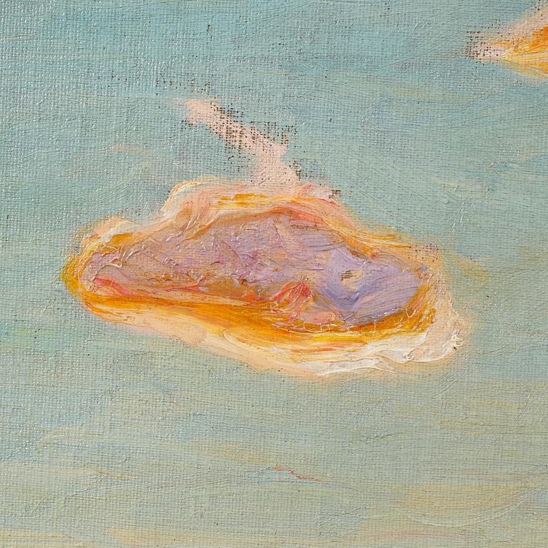 CARL WALDEMAR OLSON, olja på duk, signerad C Olson och daterad -02.