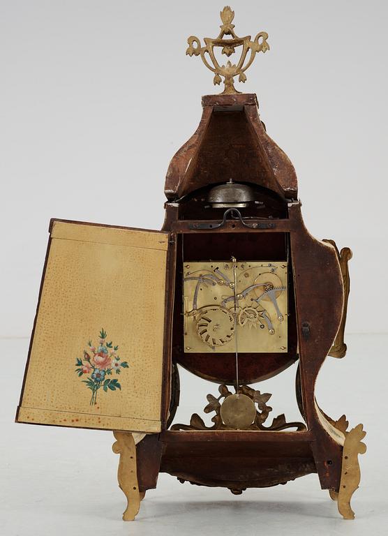 A Swiss 18th Century Rococo bracket clock.