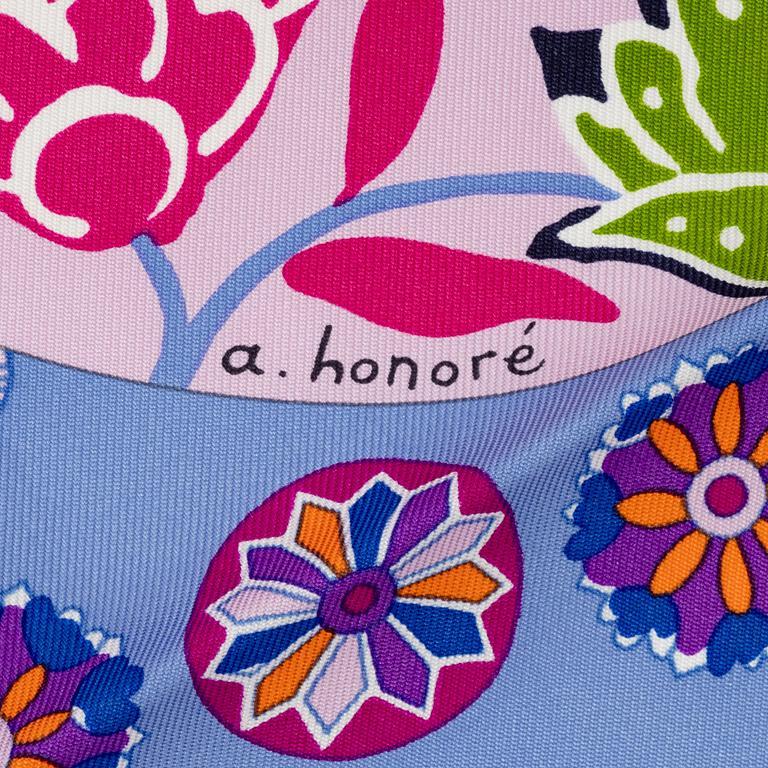 Hermès, scarf, "L'Art du Sarasa", 2021.