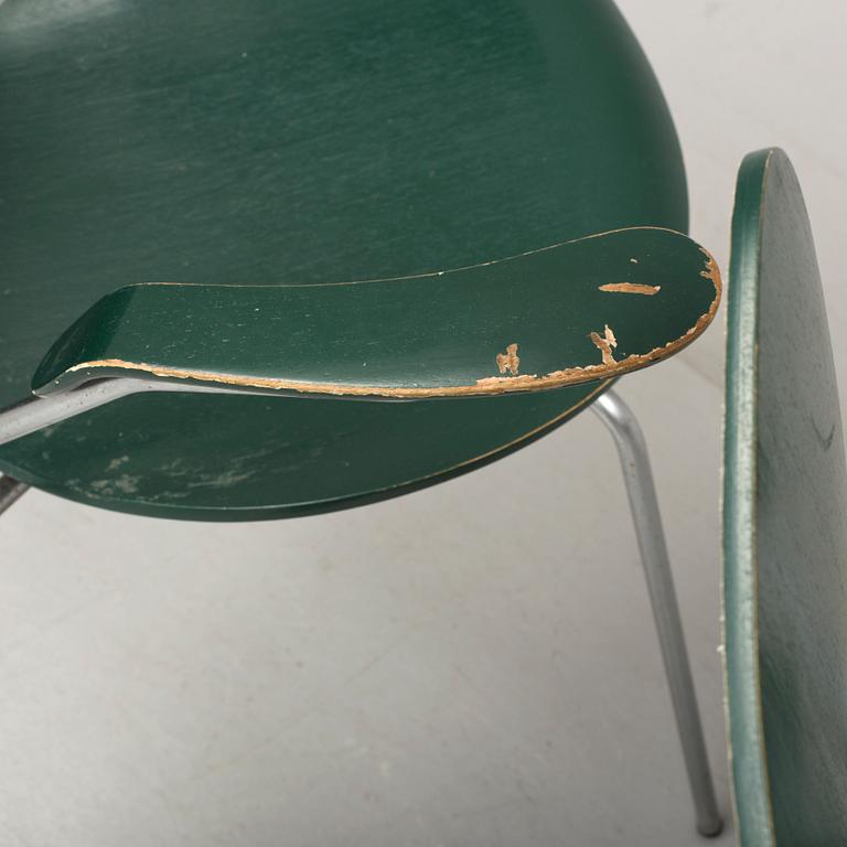 STOLAR, 5 st, "Sjuan", Arne Jacobsen, Fritz Hansen, 1971.