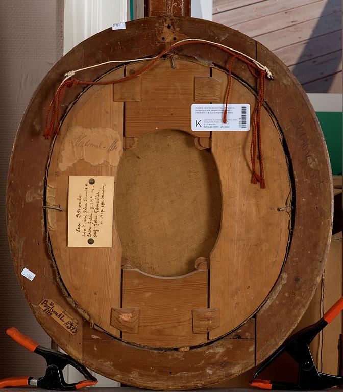 Johan Henrik Scheffel Hans krets, "Johan Rosenadler" (1664-1743) & "Eva Schwede" (? - 1717)".