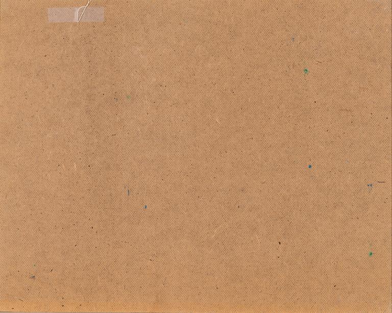 PAUL ALLIK, oil on board.