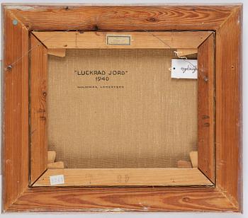 Waldemar Lorentzon, Waldemar Lorentzon, "Luckrad jord".