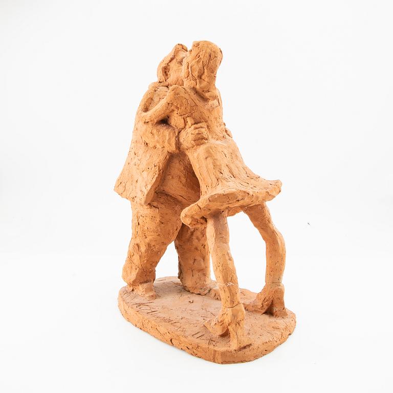 Unknown artist 20th century, sculpture Dancing couple.