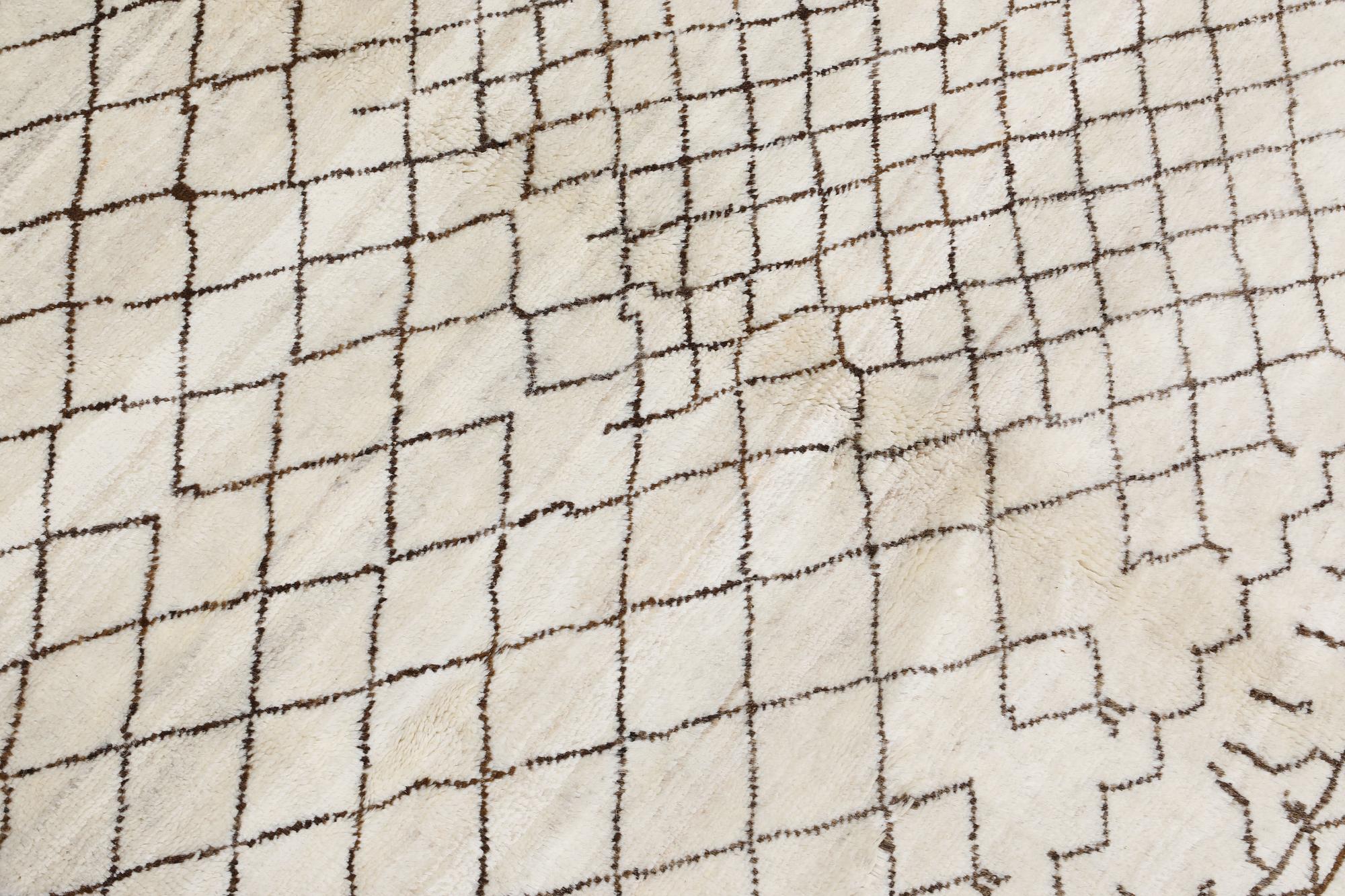 A Moroccan rug, approx. 180 x 123 cm.