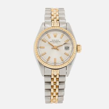 ROLEX, Oyster Perpetual, Date, wristwatch, 26 mm.