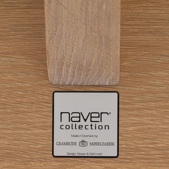 Nissen & Gehl, A model GM 210 dining table, Naver Collection, Gramrode Møbelfabrik, Denmark, 2018.