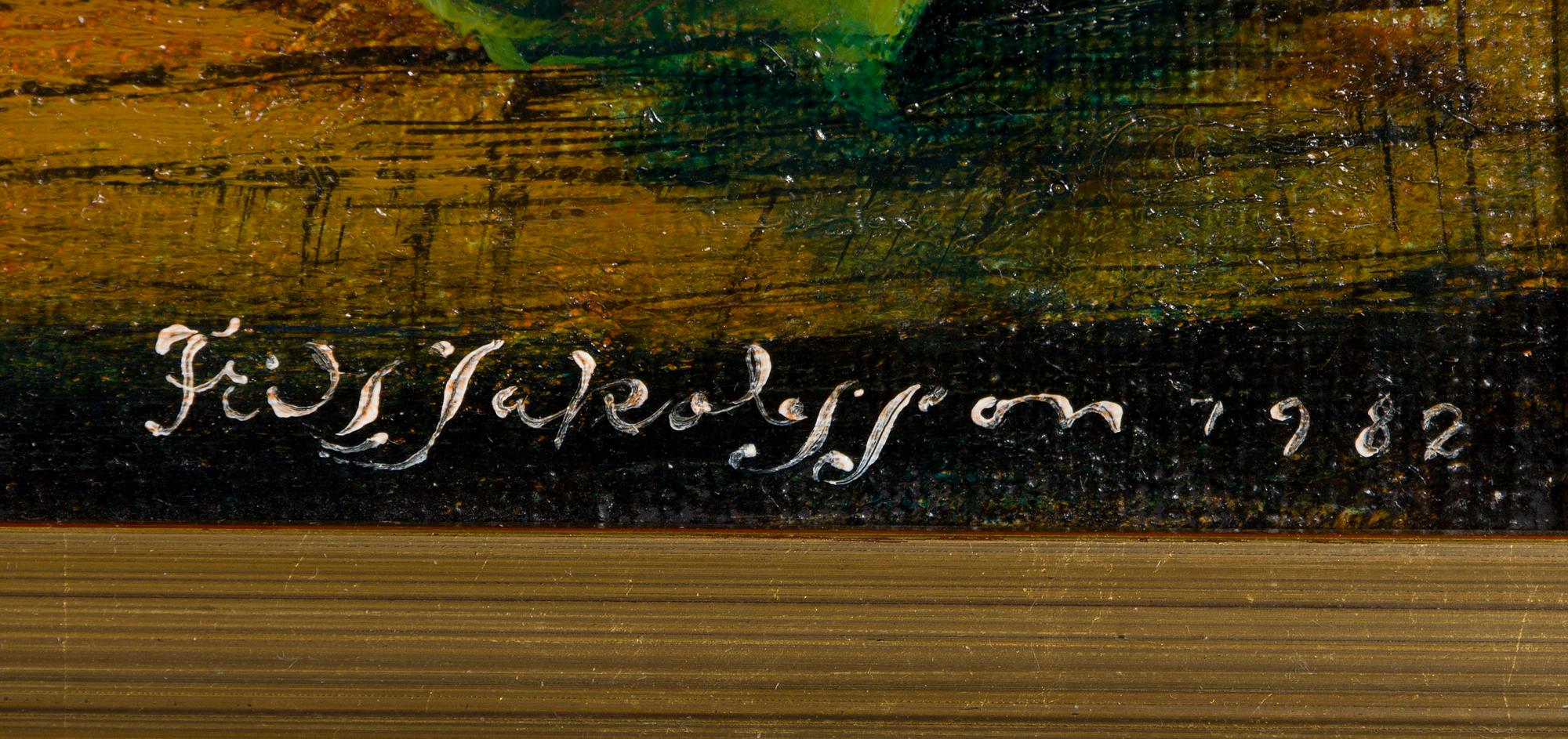 Fritz Jakobsson, Still Life with Fruit.