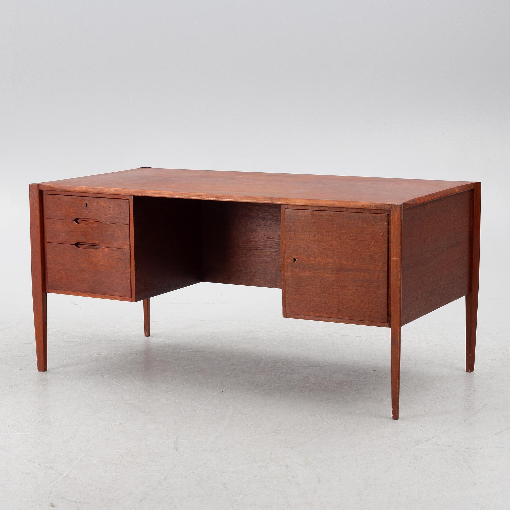 Wilhelm Renz, a freestanding desk, Germany, 1960's.