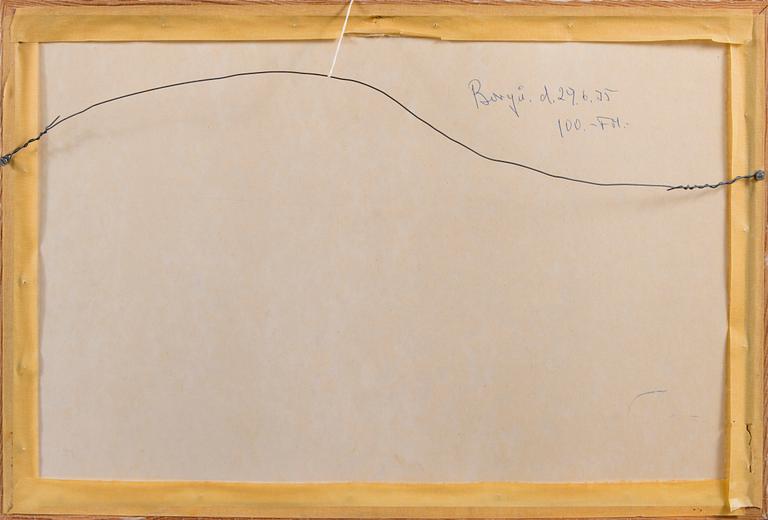 HENRYK BARCZINSKI, pastel on paper, signed.
