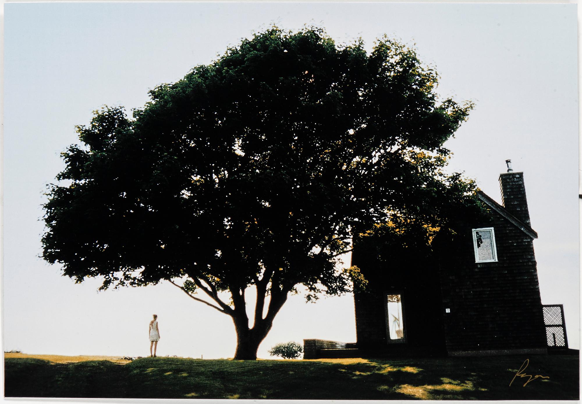 RICHARD RYAN, signerat fotografi, "Julia, Block Island 1", 2009, Notes nr 0122, ur serien "Notes by Ryan".