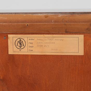 A mahogany bookcase, Axel Ståhls Möbelfabrik AB, 1940's/50's.