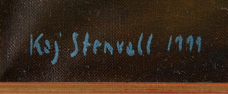 Kaj Stenvall, "Palaako?" (Light?).