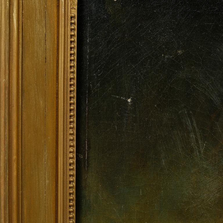 UNKNOWN ARTIST, oil on canvas, no signature, 19th century.