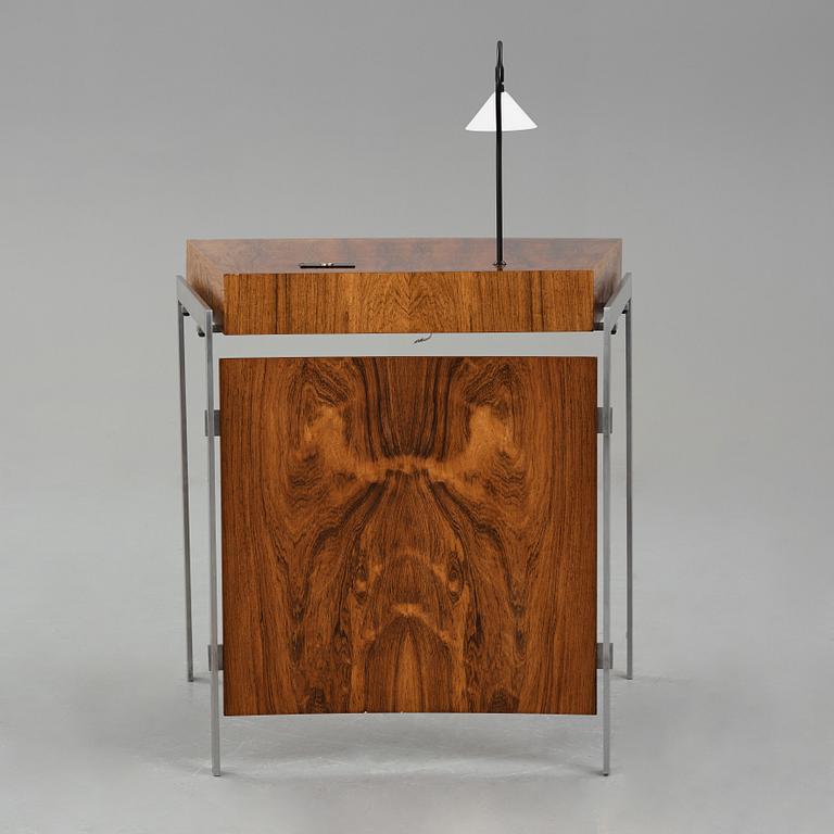 Jørgen Groth, fristående skrivbord, Borella-Hansen & Co samt smidesfirman Herluf Poulsen, Danmark 1962.