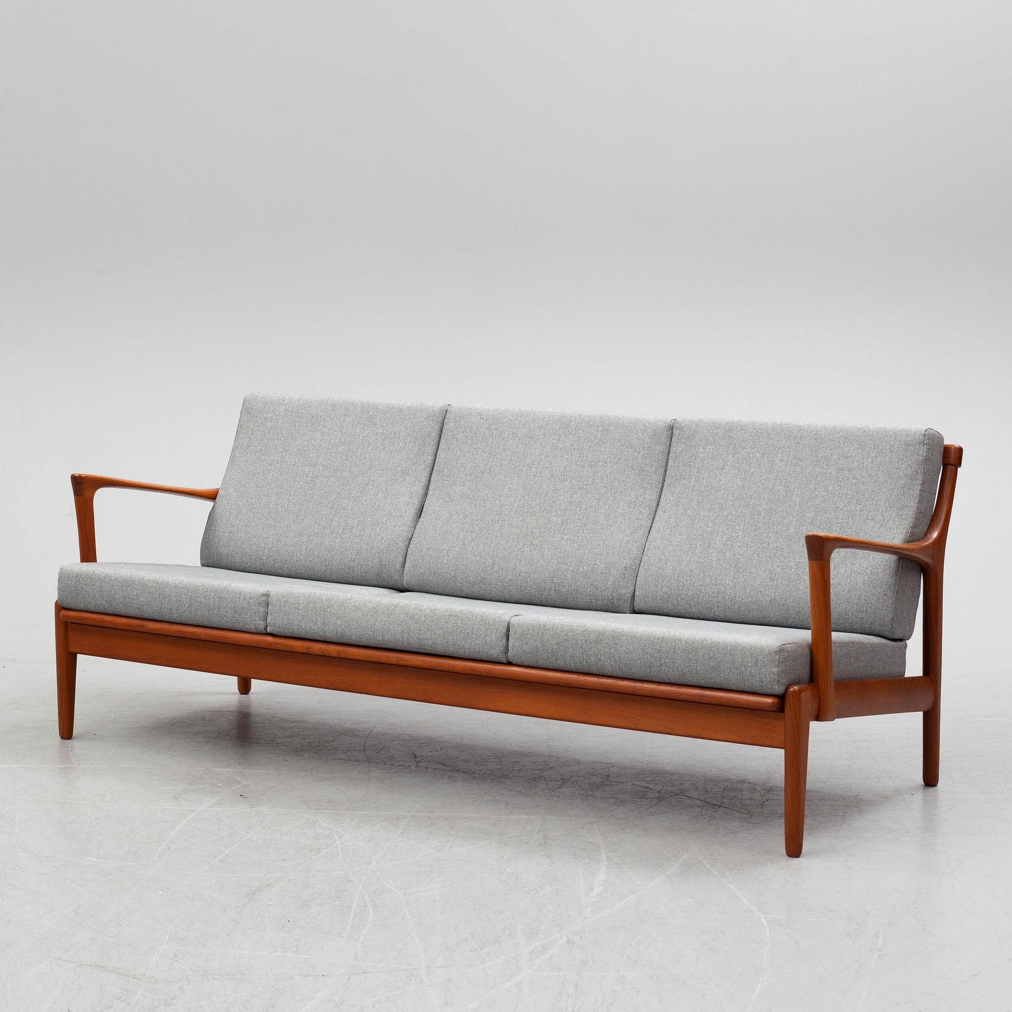 BERTIL FRIDHAGEN, soffa & fåtölj, "Kuba", Bröderna Andersson, 1960-tal.