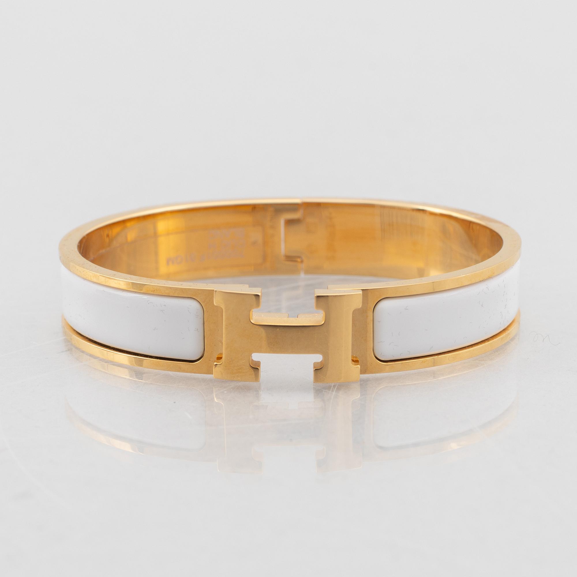 Hermès, armband, "Clic H".